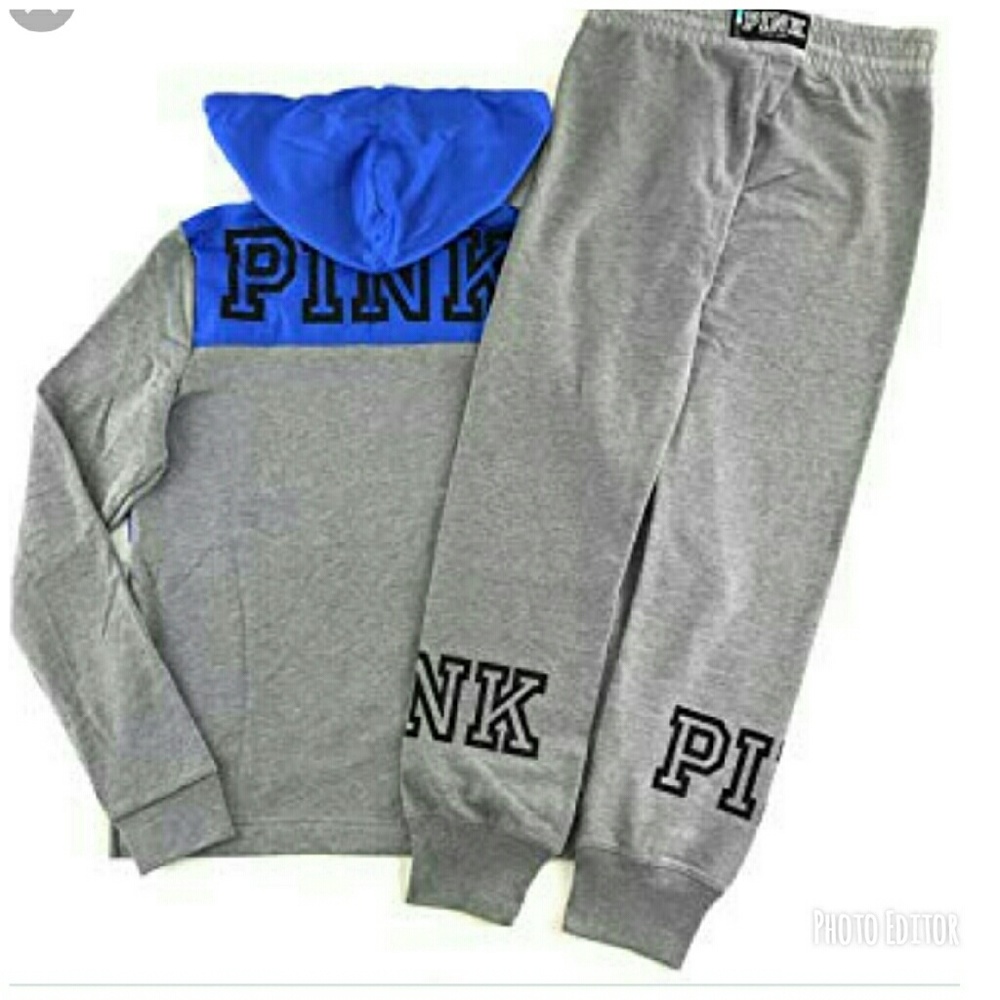 Pink sweat outfit